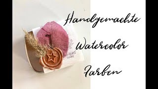 handgemachte Watercolor Farben in Minipalette | New in | Shopempfehlung