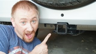 Jeep Wrangler JK Receiver Hitch Install