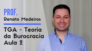 Teoria Geral da Administração -  Teoria da Burocracia - Aula 2