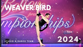 Studio G Dance Team - Weaver Bird - Ava Delio - Sr Miss Believe 2024