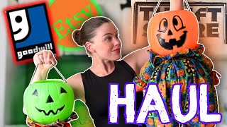 Are Goodwill prices worth it? HALLOWEEN Haul 🎃