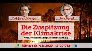 Europe Calling "Die Zuspitzung der Klimakrise" - Wissenschaftsupdate mit Prof. Stefan Rahmstorf