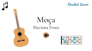 Moça | Mariana Froes | Tuto de guitarra con acordes