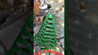 Christmas tree | Free ideas | Colored papers #youtubeshorts #shorts