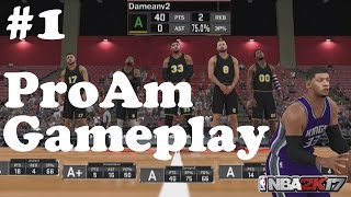 ProAm v. #2 RANKED TEAM!! - NBA 2k17 Pro-Am Gameplay