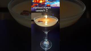 espresso martini candle????? ive never seen anything better  #shorts #coffee #candles