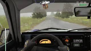 DiRT Rally gameplay - Lancia Delta hf integrale