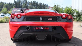 Ferrari F430 Scuderia before and after one step paint correction video