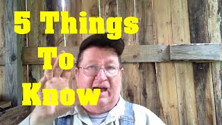 SHOULD YOU Start Homesteading? Sage Advice From the Tractor Shed - Homesteading 101 #farming