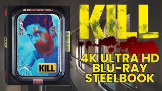 Kill Amazon Exclusive 4K Ultra HD Blu-ray Limited Edition Collectible Steelbook