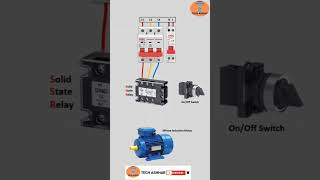 3 phase solids state relay  wiring connection diagram #shorts #wiring #electrical #electricalvideos