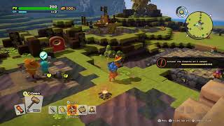 Gameplay Dragon Quest Builders 2 parte 1 costruiamo una fattoria