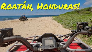 Riding ATV's in Roatán, Honduras! September 7th, 2024