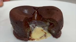 Coulant relleno de Chocolate blanco / Coulant filled with white Chocolate