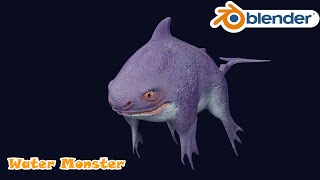 Water Monster 3D model