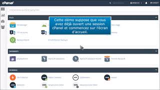 cPanel : comment supprimer une base de données MySQL