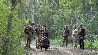 Впк Морпех на Марш броске по пересечённой местности👣 с применением тактики и медицины