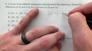 5th Grade Write and Interpret Numerical Expressions