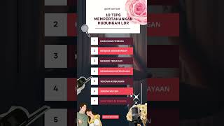 10 TIPS RAHASIA UNTUK MEMPERTAHANKAN HUBUNGAN LDR YANG SUKSES