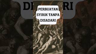 HATI-HATI PERBUATAN SYIRIK TANPA DISADARI #shorts#dakwah#islam#fyp