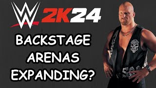 Can WWE 2K24 Expand Backstage Arenas?