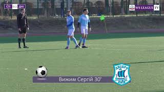 Обзор матча ФК Стiна - Дніпро-04 - 1:1. Weekend Superleague 2021. Первая лига. 24 тур