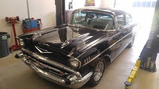 1957 Chevrolet Quick shakedown run after quick service.