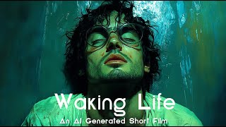 WAKING LIFE | A thought-provoking exploration of humanity's struggle  #aigenerated #scifi