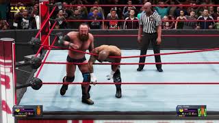 WWE 2K20 ricochet vs eric young