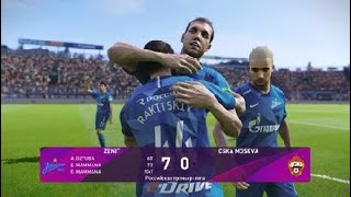 Russian Premier League Зенит VS ЦСК 2020