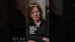 Nan Goldin’s advice for young generations : put down your phones!