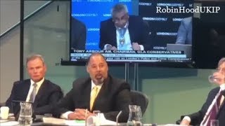 UKIP David Kurten gives Sadiq Khan a verbal battering