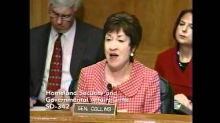 Senator Collins Discusses the Urgent Need for Regulatory Reform