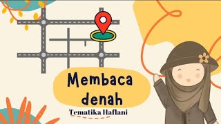 Cara membaca Denah dan rute perjalanan | materi kelas 5 SD #matematika #maths