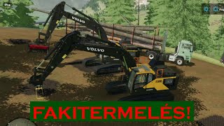 (Moddolt)Farming Simulator 22 / FAKITERMELÉS - LIVE!