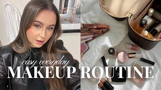 everyday glam makeup routine (dewy + long lasting)