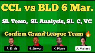 ccl vs bld dream11 team |ccl vs bld trinidad t10 blast dream11 team|ccl vs bld dream11 team today