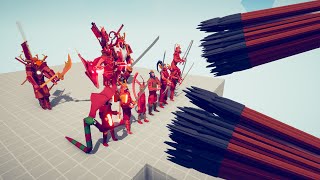 DYNASTY DLC Team vs EVERY GOD - Totally Accurate Battle Simulator TABS