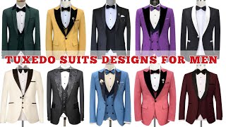 Men's Tuxedo Suits | 3 Piece Suit Design | Tuxedo #mensfashion