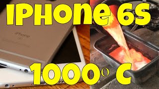 Three iPhones Melted into an Awesome Aluminum Bar!  What Should I Melt Next