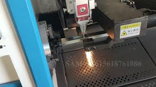 Automatic steel tube laser cutting machine