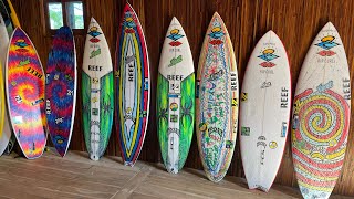 Painting Surfboards