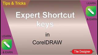 Short keys in CorelDraw | Basic & Advanced CorelDraw Tutorial for Beginners | Tips & Tricks