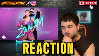 ZAALIM (Official Music Video) - REACTION!!! | Badshah | Nora Fatehi