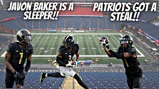 Javon Baker WAS A STEAL For The Patriots In The NFL Draft