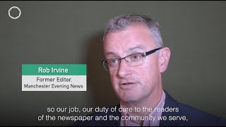 Rob Irvine, Former Editor-In-Chief of the Manchester Evening News #ReportingTerror