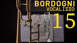 Bordogni - Vocalizzo n.15 per Tromba o Trombone (for Trumpet or Posaune)