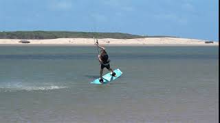 Kitesurfing Technique - Hand Drag to Blind