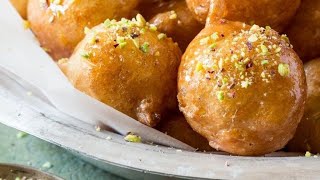 Luqaimat //Crunchy Sweet Dumplings//Traditional Sweet Pastry From United Arab Emirates.