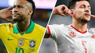 هزيمة المنتخب التونسي ضد البرازيل